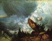 The Fall of an Avalanche in the Grisons - 约瑟夫·玛罗德·威廉·透纳